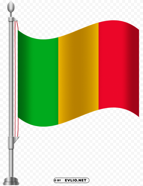 mali flag PNG file with alpha