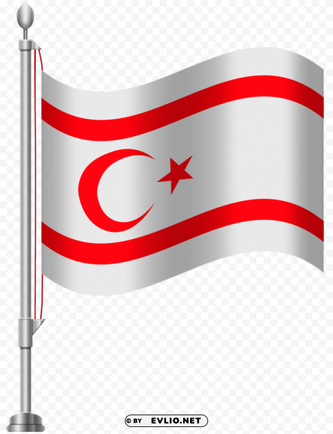 Northern Cyprus Flag PNG Clipart With Transparent Background