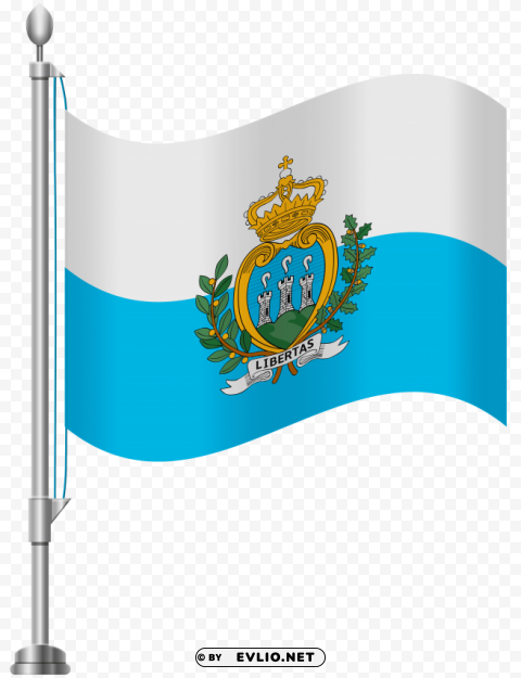 san marino flag HighQuality Transparent PNG Isolated Element Detail