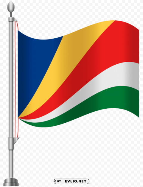 seychelles flag Isolated Item on HighQuality PNG