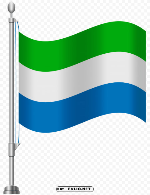 sierra leone flag HighResolution Isolated PNG Image clipart png photo - ed212d61