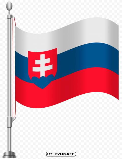 slovakia flag HighResolution Isolated PNG with Transparency clipart png photo - a0ffd3f9