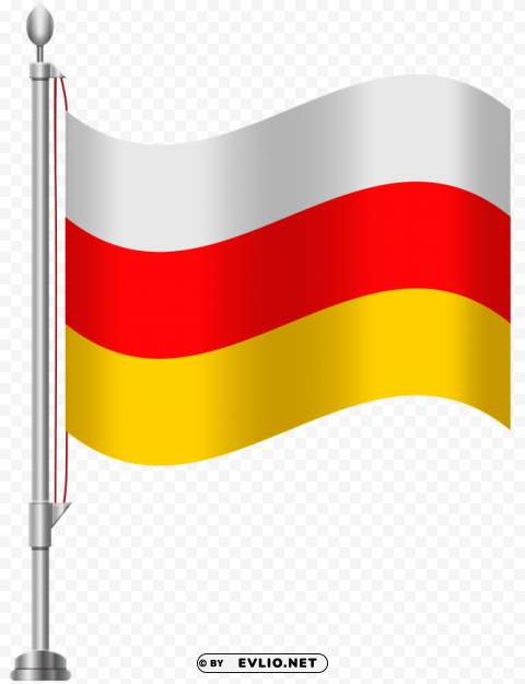 south ossetia flag HighResolution Transparent PNG Isolation