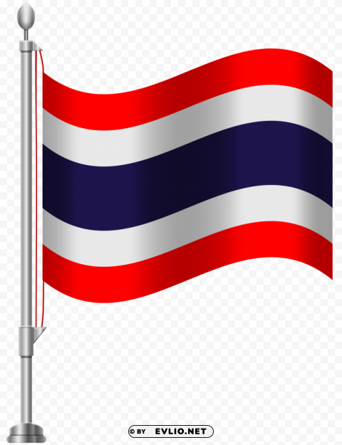 thailand flag Isolated Character on HighResolution PNG