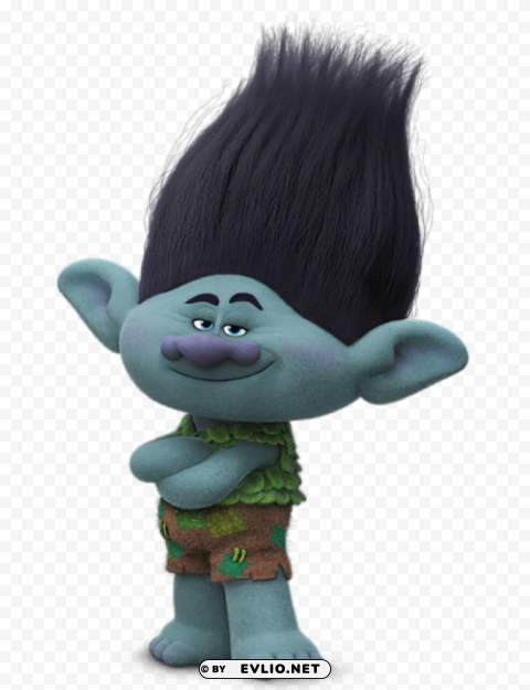 trolls branch clipart PNG Isolated Subject with Transparency