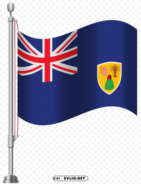 Turks And Caicos Islands Isolated Design Element In Transparent PNG