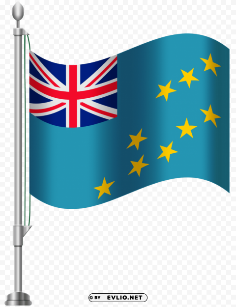 tuvalu flag PNG for Photoshop clipart png photo - 5b0eaaa2