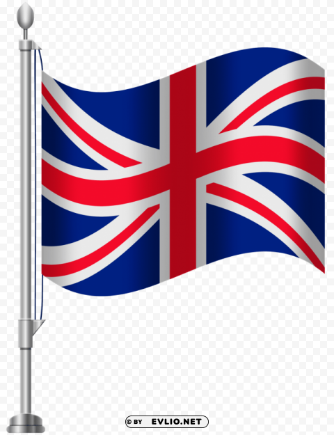 united kingdom flag Isolated Element with Clear Background PNG