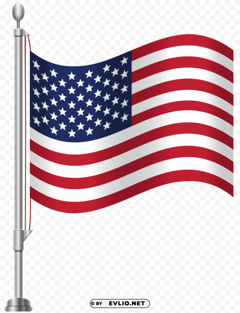 united states of america flag Isolated Element in HighResolution Transparent PNG