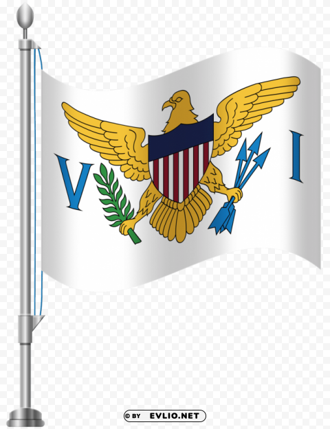 virgin islands flag PNG files with clear background