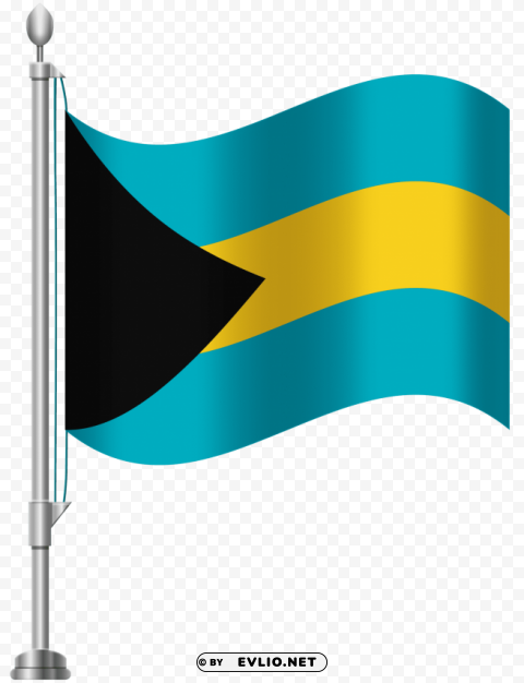 bahamas flag HighQuality PNG with Transparent Isolation