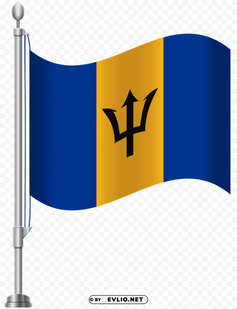 barbados flag HighQuality Transparent PNG Isolated Art