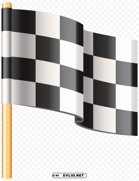 checkered flag Clear Background PNG Isolated Graphic Design