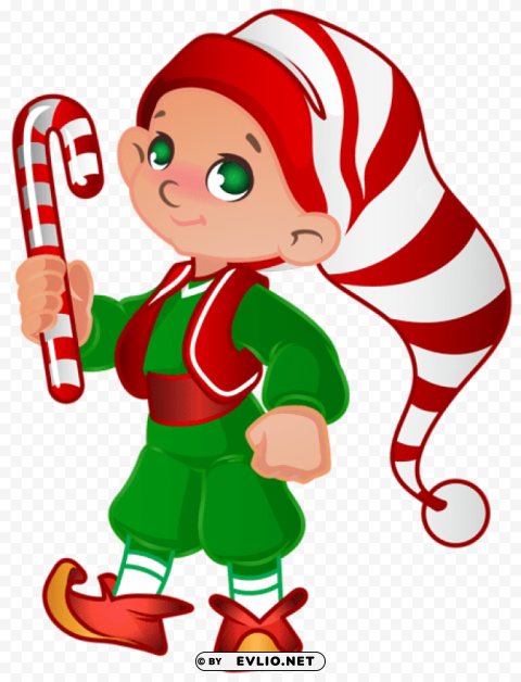 elf santa helper Transparent PNG images with high resolution