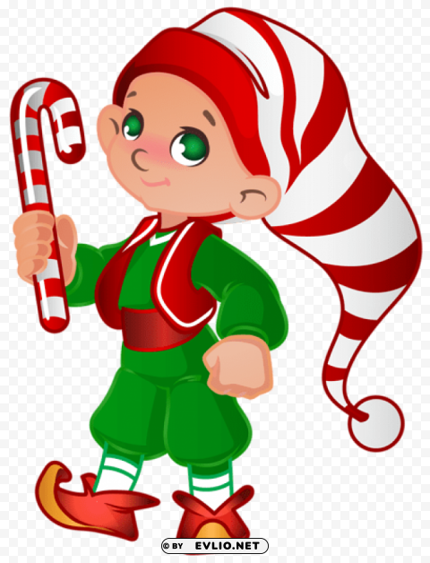 Elf Santa Helper Transparent PNG Images With High Resolution