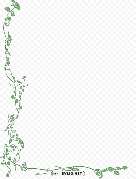 garland frame PNG with no background free download