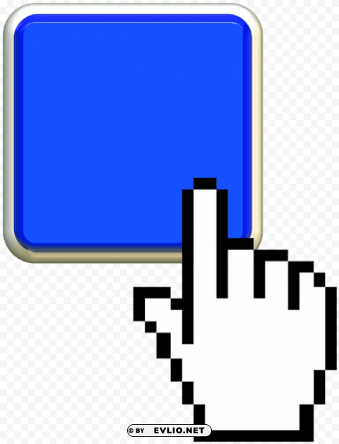 hand cursor Transparent PNG Isolation of Item