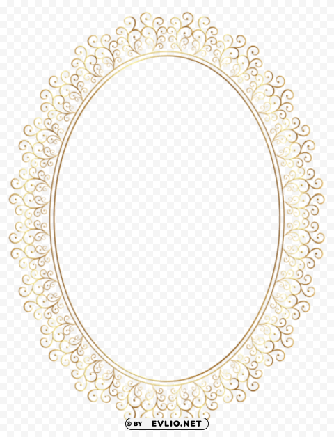 oval frame transparent PNG for digital art clipart png photo - 2d789687