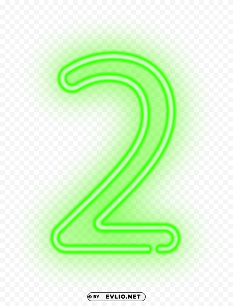 two neon green Clear PNG graphics free