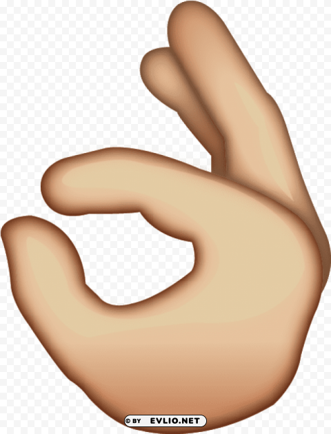 ok hand emoji Clear PNG PNG transparent with Clear Background ID 5e1c18e6