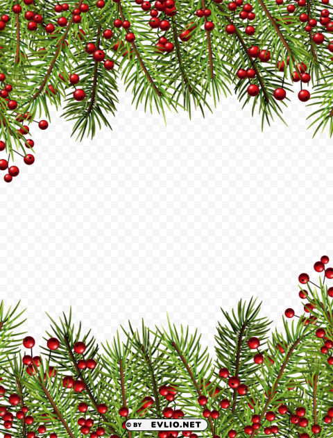 christmas holly border clipart borders and frames - christmas border no background Transparent PNG pictures archive