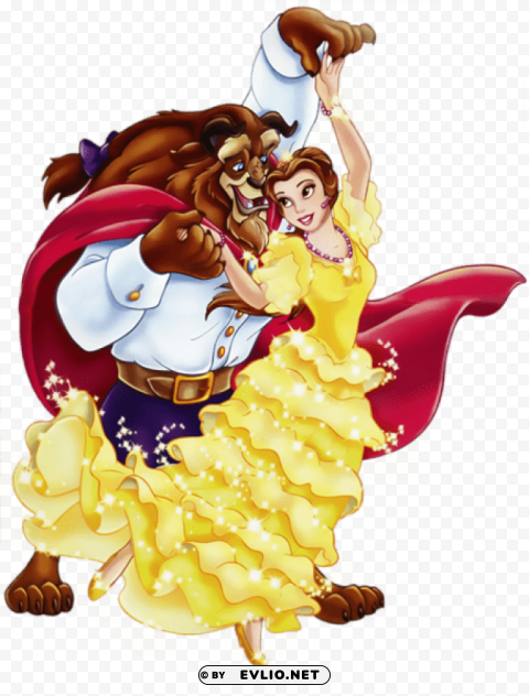 beauty and the beast PNG files with transparent elements wide collection