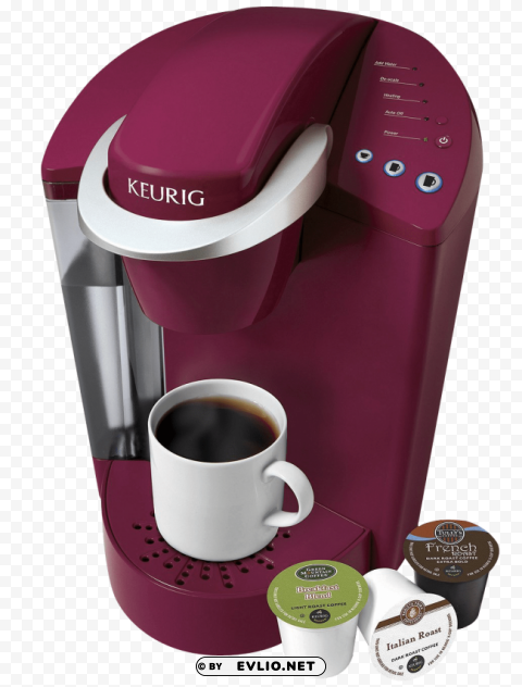 Coffee Maker with Brew PNG Image Isolated on Clear Backdrop