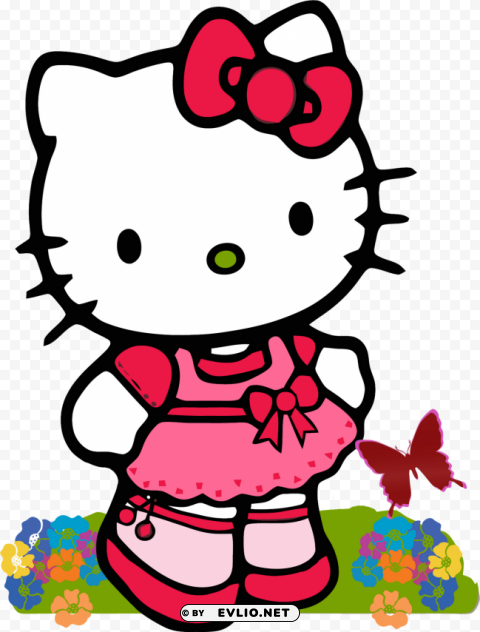 Hello Kitty PNG clipart clipart png photo - 2ae1b090