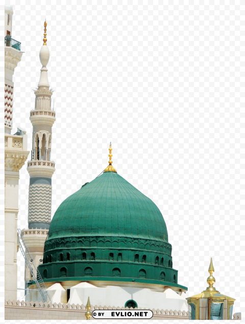 Al Masjid An Nabawi PNG Image With Transparent Isolated Graphic