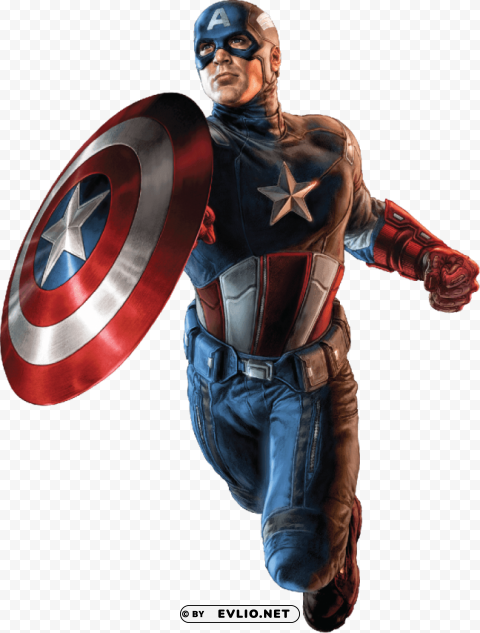 captain america flying Isolated Icon with Clear Background PNG PNG transparent with Clear Background ID e36e18fe