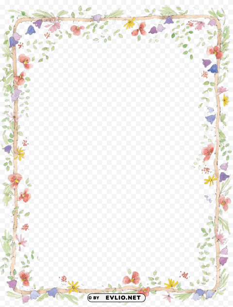 flowers borders download Isolated Object with Transparent Background in PNG png - Free PNG Images ID 4250e279