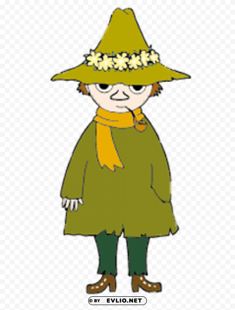 Snufkin HighQuality Transparent PNG Isolated Artwork