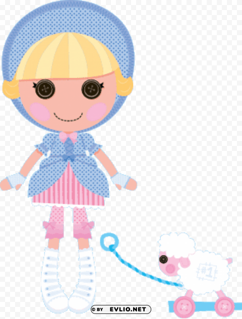 lalaloopsy little bah peep PNG transparent elements package