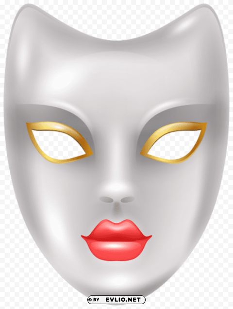 carnival face mask white Transparent PNG graphics library
