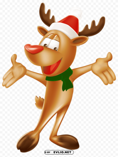christmas deer PNG images with transparent canvas variety