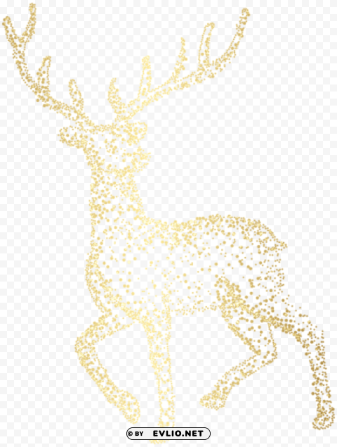 christmas deer ornament PNG images with transparent canvas assortment
