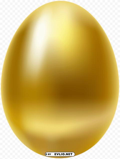 gold easter egg PNG images with cutout