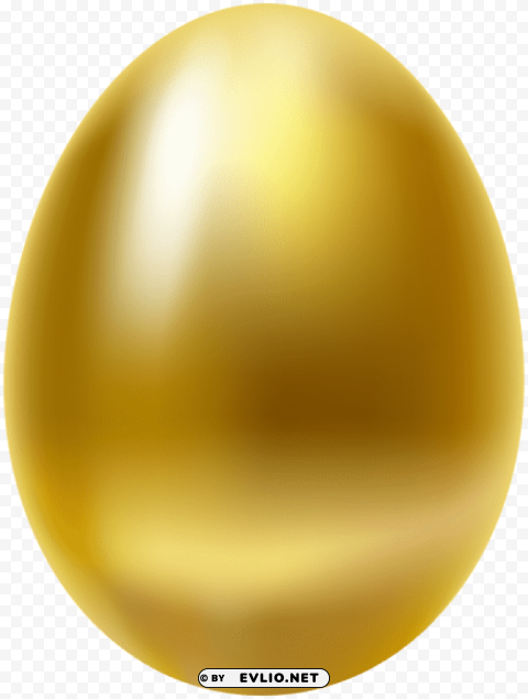 Gold Easter Egg PNG Images With Cutout