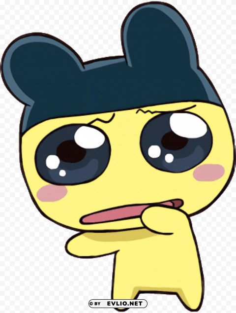 mametchi sad PNG photo without watermark