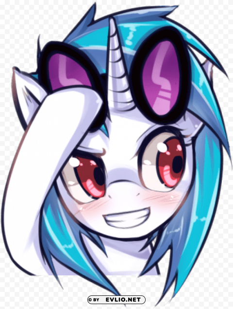 mlp vinyl scratch art PNG images with clear alpha channel