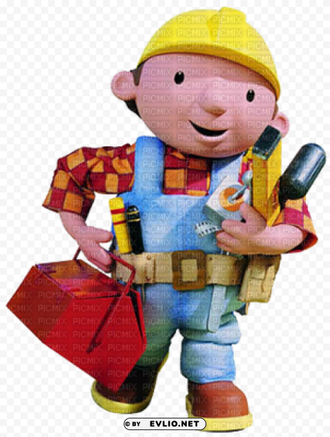 cartoon characters bob the builder PNG images with no background free download