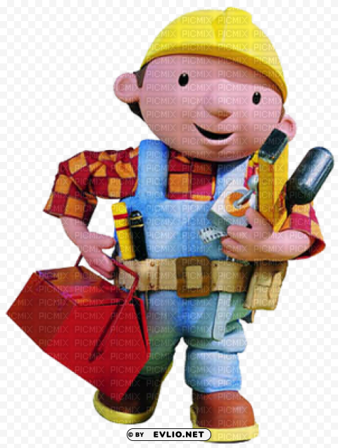 Cartoon Characters Bob The Builder PNG Images With No Background Free Download