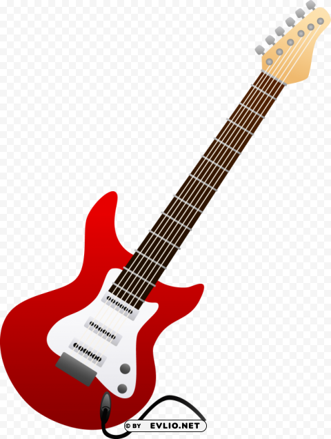 electric guitar PNG for web design