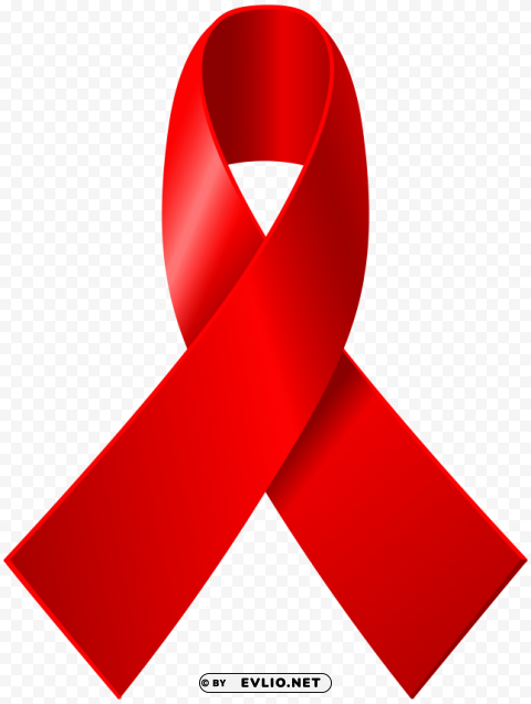 red awareness ribbon PNG graphics with alpha channel pack