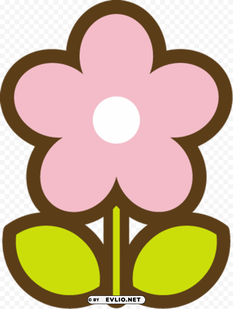 flower Hello Kitty Isolated Subject in Transparent PNG