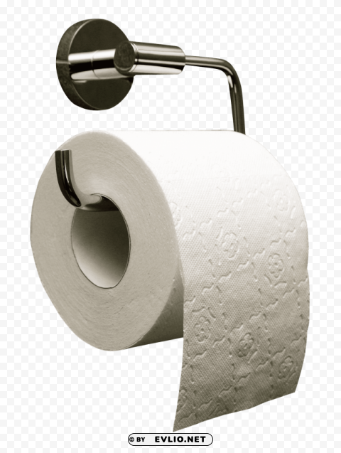 Toilet Paper Roll Isolated Character In Transparent PNG