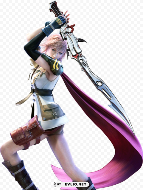 final fantasy lightning Isolated Subject in Clear Transparent PNG