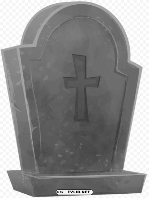 halloween rip tombstone Isolated Artwork in Transparent PNG