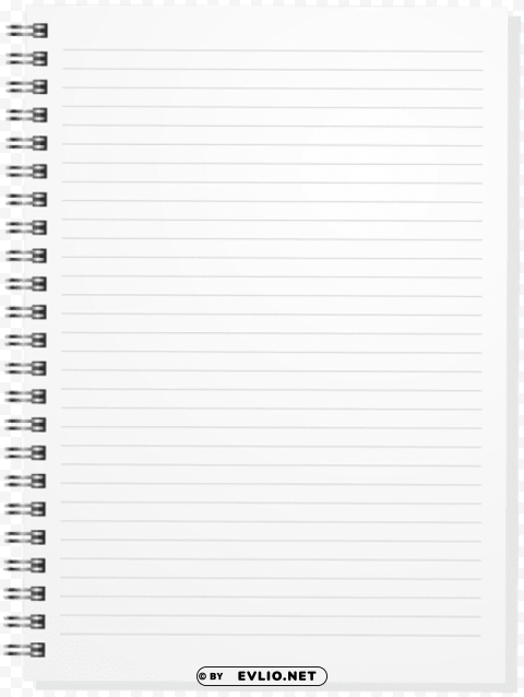 Notebook PNG For Blog Use