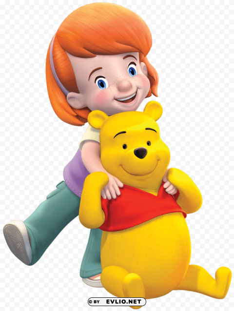 winnie the pooh - darby Clear PNG pictures broad bulk